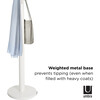 Flapper Coat Rack, White - Coat Racks - 3
