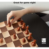Wobble Chess Set, Walnut/Maple - Games - 4 - thumbnail