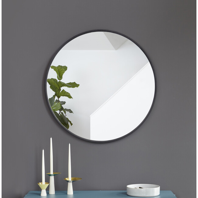 Hub Mirror, Black Frame - Mirrors - 7