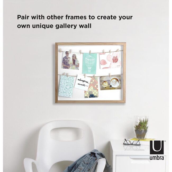Clothesline Photo Display, Natural - Frames - 6