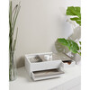 Stowit Jewelry Box, White/Nickel - Jewelry Boxes - 2