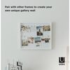 Clothesline Photo Display, White - Frames - 5
