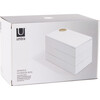 Spindle Storage Box, White - Jewelry Boxes - 6