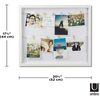Clothesline Photo Display, White - Frames - 6