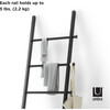 Leana Ladder Rack, Black - Hangers - 4