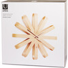 Ribbon Wood Wall Clock, Natural - Clocks - 7