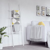 Leana Ladder Rack, White - Hangers - 7