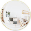 Convexa Mirror, Brass - Mirrors - 1 - thumbnail