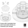 Cascada Vanity Organizer, Clear - Jewelry Boxes - 6