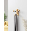Woody Wall Hook, Black/Natural - Wall Hooks - 7
