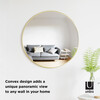 Convexa Mirror, Brass - Mirrors - 3