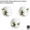 Perch Shelved Mirror, Brass - Mirrors - 4