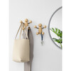 Woody Wall Hook, Black/Natural - Wall Hooks - 9