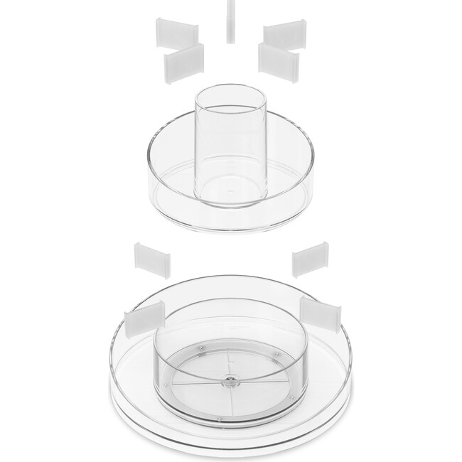 Cascada Vanity Organizer, Clear - Jewelry Boxes - 9