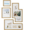 Mingle Gallery Photo Display, Natural - Frames - 1 - thumbnail