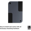 Alcove Shelved Mirror, Black - Mirrors - 6