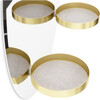 Perch Shelved Mirror, Brass - Mirrors - 7