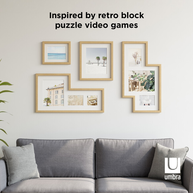 Mingle Gallery Photo Display, Natural - Frames - 3