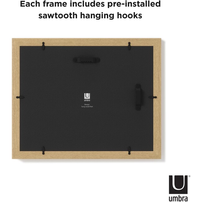 Mingle Gallery Photo Display, Natural - Frames - 4