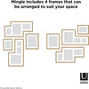 Mingle Gallery Photo Display, Natural - Frames - 6