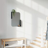 Alcove Shelved Mirror, Black - Mirrors - 8