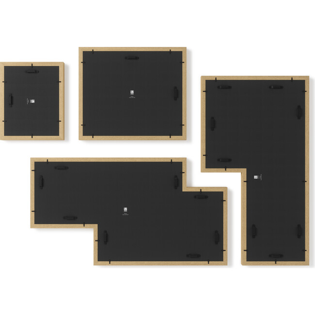Mingle Gallery Photo Display, Natural - Frames - 9