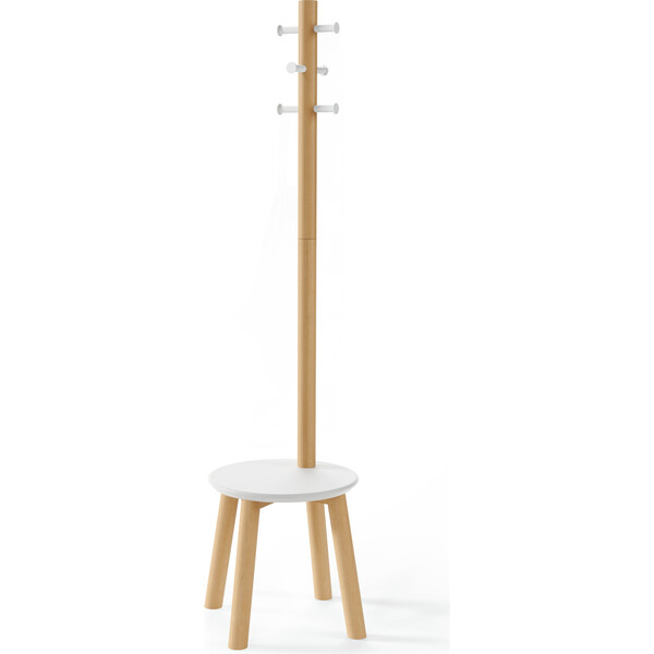 Umbra Flapper Coat Rack (White/Natural)