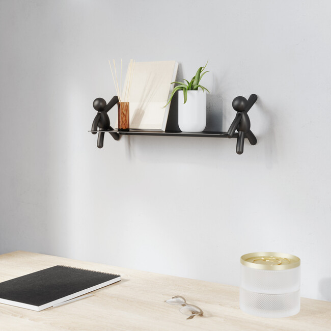 Buddy Shelf, Black - Shelving - 9