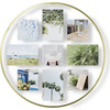 Infinity Wall Float Photo Display, Matte Brass - Frames - 3