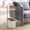Bellwood Storage Table, White/Natural - Accent Tables - 2