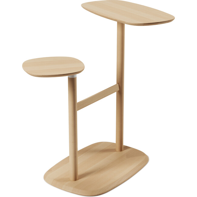Swivo Swivel Side Table, Natural - Accent Tables - 1