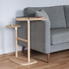 Swivo Swivel Side Table, Natural - Accent Tables - 2 - thumbnail