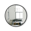 Hub Mirror, Black Frame - Mirrors - 1 - thumbnail