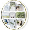 Infinity Wall Float Photo Display, Matte Brass - Frames - 5