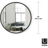 Hub Mirror, Black Frame - Mirrors - 6