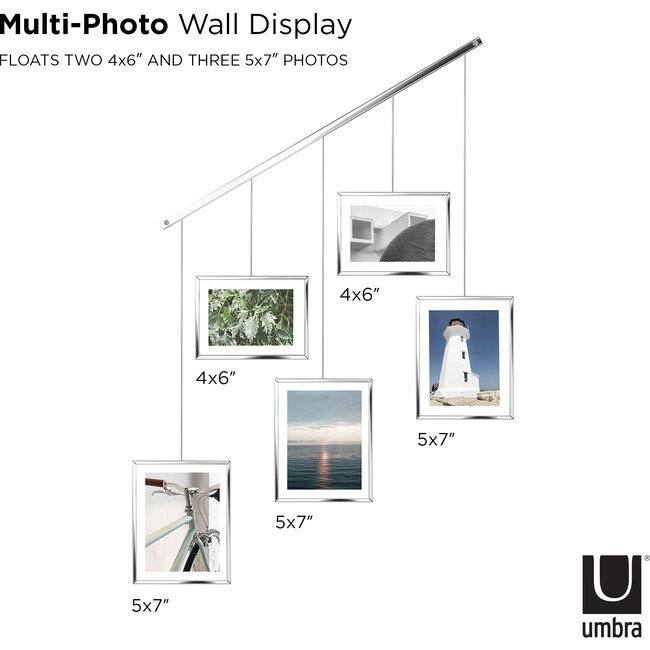 Exhibit Photo Display, Chrome - Frames - 3