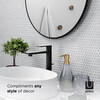 Hubba Round Mirror, Titanium - Mirrors - 5