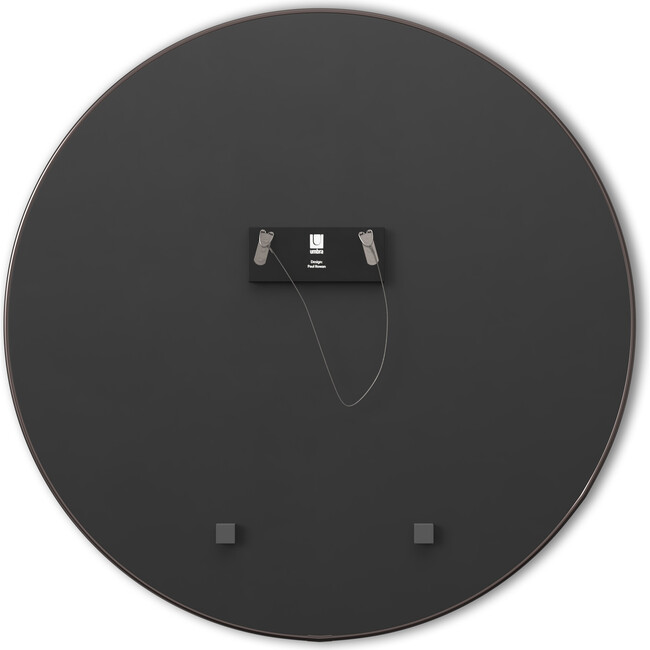 Hubba Round Mirror, Titanium - Mirrors - 8