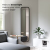 Hub Leaning Mirror, Black - Mirrors - 4