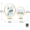 Infinity Circular Photo Display, Matte Brass - Frames - 6