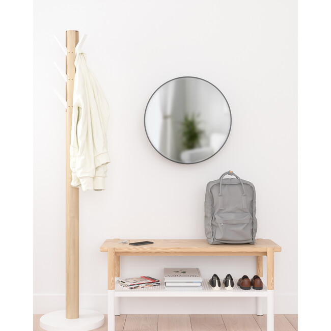Cirko Mirror/Shelving Unit, Black - Mirrors - 8