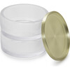 Tesora Storage Box, Clear/Brass - Jewelry Boxes - 7