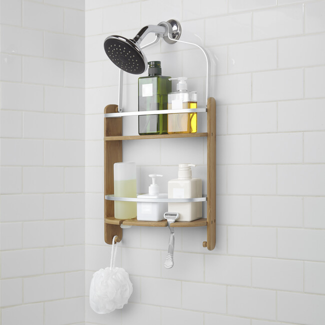 Aquala Shower Caddy, Natural
