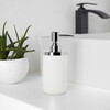 Junip Soap Pump, White/Chrome - Soap Dispensers - 6