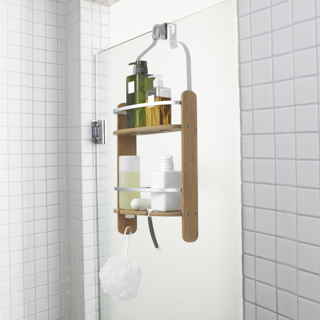 Aquala Shower Caddy, Natural - Bathroom Accessory Sets - 7