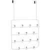 Estique Over the Door Organizer, White/Natural - Closet Organization - 1 - thumbnail