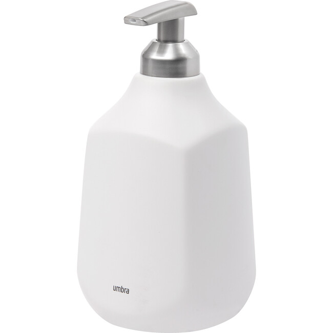 Corsa Ceramic Soap Pump, White