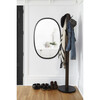 Hub Oval Mirror, Black Frame - Mirrors - 3