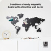 Mappit Magnetic Decorative Map Decor, Titanium - Wall Décor - 8 - thumbnail