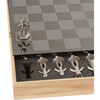 Buddy Modern Chess Set, Natural/Metal - Games - 9 - thumbnail